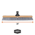SWOPT 24” Premium Multi-Surface Push Broom Head — Indoor and Outdoor Push Broom - Image 6