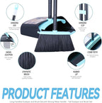 Broom with Dustpan Combo Set, Dust pan with Broom Combo Set, Standing Dustpan - Image 3