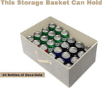 Storage Baskets, 15.7 Inch Woven Fabric Bins, Storage Cubes - Image 4