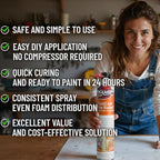 Kraken Bond Fastcoat Fire Rated Spray Foam Insulation Kit Closed Cell in a Can - Image 7