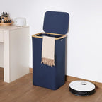 efluky Laundry Basket with Lid and Removable Bag, 100L Tall Laundry Hamper with - Image 7