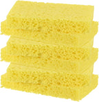 6-Pack Kitchen Sponges, Condense Eco Cellulose Non-Scratch Scrub Heavy Sponge by MMETERXITY