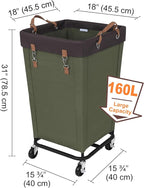 StorageWorks 160L Laundry Basket - Image 2