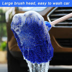 47" Car Wash Brush Kit Mitt Mop Sponge - Image 2