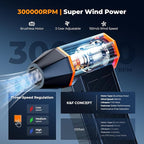K&F Concept 2-in-1 Magnetic Compressed Air Duster, Electric Air - Image 4