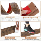Vinyl Door Threshold Flooring Transition Strip Self Adhesive Carpet Edging Strip - Image 4