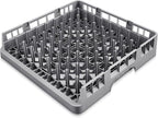 Commercial Dishwasher Tray Rack Polypropylene Full Size Flatware Rack by Aurelema