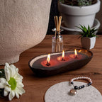 Unscented Brown Pearled Candle 18oz Luxury Sand Candle Granulated Wax - Image 5