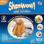 ShamWow Original Super Absorbent Multi-Purpose Cleaning Shammy Chamois Towel - Image 4
