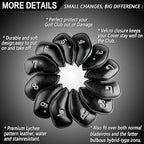 FINGER TEN Premium Synthetic Leather Stylish Iron & Wedge Golf Head Covers - Image 2