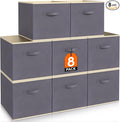 Lifewit 11 Inch Cube Storage Bins, Storage Cubes Foldable Medium Decorative by Lifewit