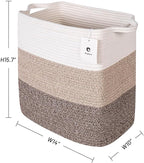 Medium and Large Woven Basket//With Handle, Used - Image 3