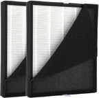 2 Packs KJ190L Replacement Filter by WOCASE