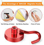 MIKEDE Magnetic Hooks Heavy Duty, 28LB+ Strong Magnets - Image 2