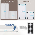 6PCS Fast Drying Diatomite Stone Sink Tray, Stone Drying Tray - Image 4