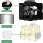 Large Rolling Cleaning Caddy Bag - Image 2
