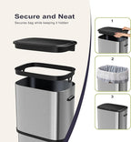 16 Gallon Kitchen Trash Can - Image 6