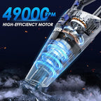 Handheld Vacuum Cordless, 15000PA Strong Suction Hand Held Car Vacuum Cleaner - Image 7