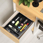 Kitchen Wood Utensil Tray Silverware Drawer Organizer Wooden Cutlery Trays - Image 4