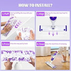 36 Pack Disposable Mop Pads for Swiffer Power Mop Pads, Replacement for Swiffer - Image 7