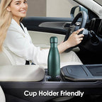 17oz Cola-Bottle Shaped Stainless Steel Leak-proof Water Bottle, Double Wall - Image 6
