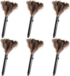 Retractable Feather Duster-Genuine Ostrich Feathers, Anti-Static, Reusable by FeelFunFeather
