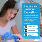 Inspire Nitrile Exam Gloves | The Original Quality Stretch Nitrile Cobalt Blue - Image 6
