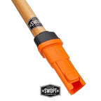 SWOPT Premium 48” EVA Foam Comfort Grip Wooden Handle – Ergonomic Design - Image 3