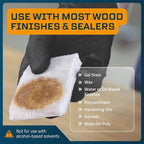 MāKRS Double Thick Stain Pad, Cut-to-Size Staining Pads, Streak-Free Applicator - Image 4