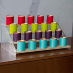 nianfeng Tiered Spice Rack, 4-Tier Spice Pantry Kitchen Cabinet Organizer - Image 8