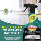 Weiman Disinfecting Granite & Stone Daily Cleaner and Sealer Kit - Image 3