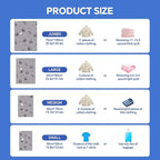 8 Pack Tear-Proof Jumbo Vacuum Storage Bags - Image 8