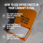 Laundry Sauce - Laundry Dryer Sheets, Luxury Fragrance, Contains Essential Oils - Image 4