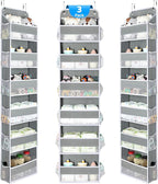 Yecaye 3 Pack Over The Door Organizer, 6-Tier Closet Door Hanging Organizer by Yecaye