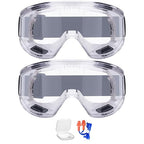 AirGearPro Vision-1000 Anti-Fog Safety Goggles | Impact Resistant Protective by Airgearpro