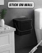 Countertop Compost Bin Kitchen, 1.8 Gallons Hanging Trash Can - Image 6