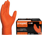 GLOVEWORKS Heavy-Duty Nitrile Gloves, Disposable, Latex Free, 8 Mil, Diamond by GLOVEWORKS