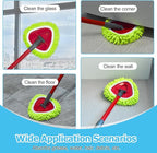 Spin Mop Handle, Mop Replace Heads, Scrubber Head and Base Replacement - Image 8