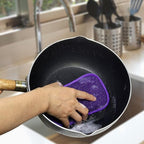 Kitchen Dish Sponge Scrubber Non Scratch, Dishcloth No Odor Reusable Washable - Image 5