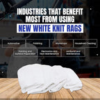 Premium White T-Shirt Cleaning Rags – White Cotton Rag - Image 5