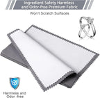 Breling 6 Pcs Silver Jewelry Polishing Cloths 6 x 8 inches Jewelry Cleaning - Image 4