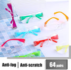 Chumia 64 Pcs Kids Safety Glasses Scratch Impact Resistant Safety Goggles Anti - Image 4