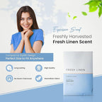 6 Pack Fresh Linen Large Scented Sachet Envelope by Expressive Scent - Image 2