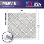 BNX TruFilter 20x22x1 Air Filter MERV 8 - Image 2