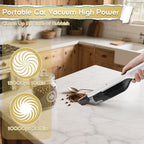 Handheld Vacuum Cordless, 15KPA High Power Suction, USB Quick Charge, Car - Image 5