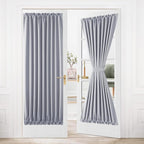 DWCN French Door Curtains – Rod Pocket Thermal Blackout Curtain by DWCN