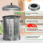 Plexon Countertop Compost Bin Kitchen Indoor, - Image 4
