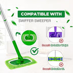 Reusable Microfiber Mop Pads Washable Wet Pads Compatible - Image 3