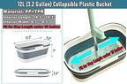 Collapsible Mop Wash Basin Bucket - Image 3