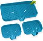 Premium Silicone Soap Holder for Bathroom & Kitchen Sink by EGWON
